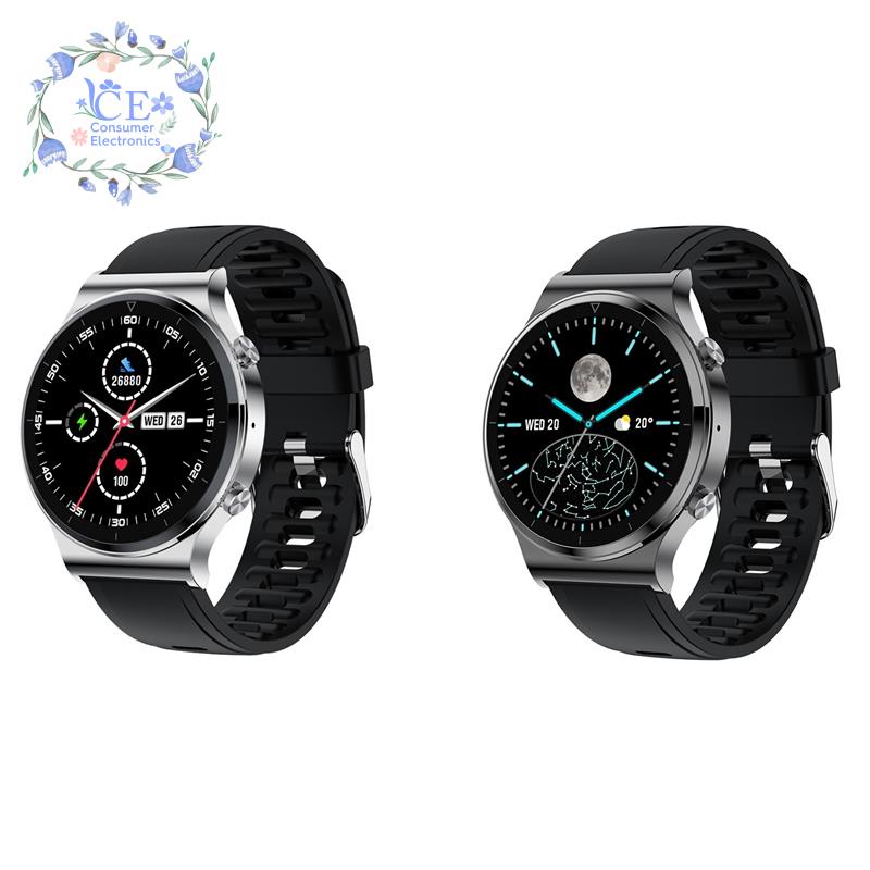 Đồng hồ thông minh S600 màn hình 1.3 Inch có chức năng đo nhịp tim cho điện thoại Android IOS