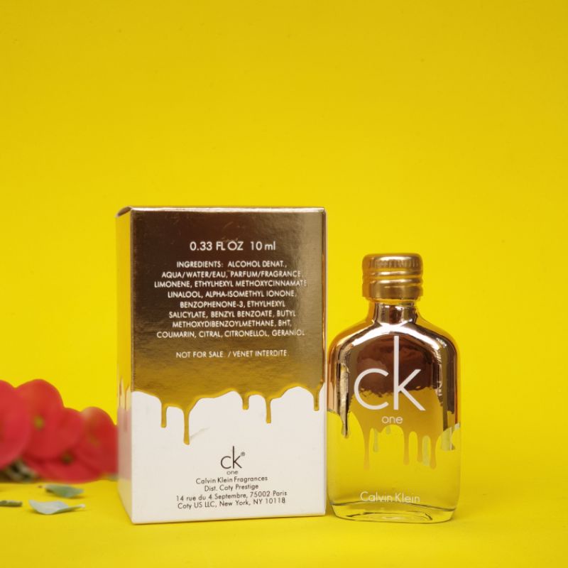 Nước Hoa Mini Nữ CK One Gold 10ml