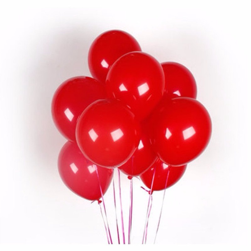 Bộ 20 Bong Bóng 12 inch plus latex Dày Dùng Trang Trí Tiệc Cưới Sinh Nhật