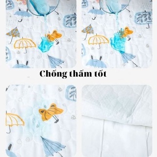 Tấm lót chống thấm,Miếng lót sơ sinh cho bé 4 lớp Cao Cấp thoáng khí, an toàn cho da bé TiTi Shop