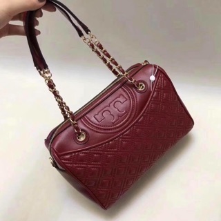 Túi Tory Burch Trống size 26 (2 màu đỏ- đen) - hàng sẵn/ hình thật