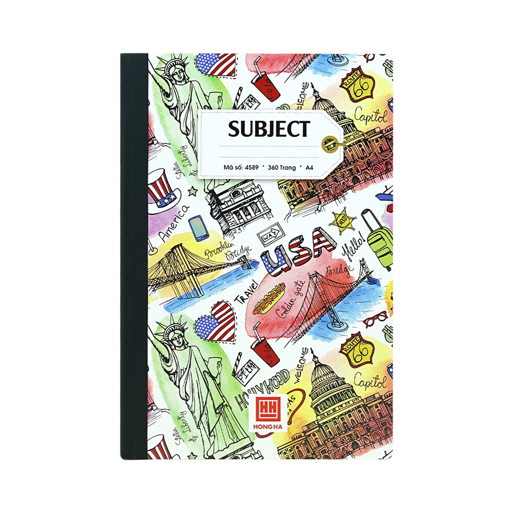 Sổ bìa bồi Hồng Hà Subject A4 360 trang 4589