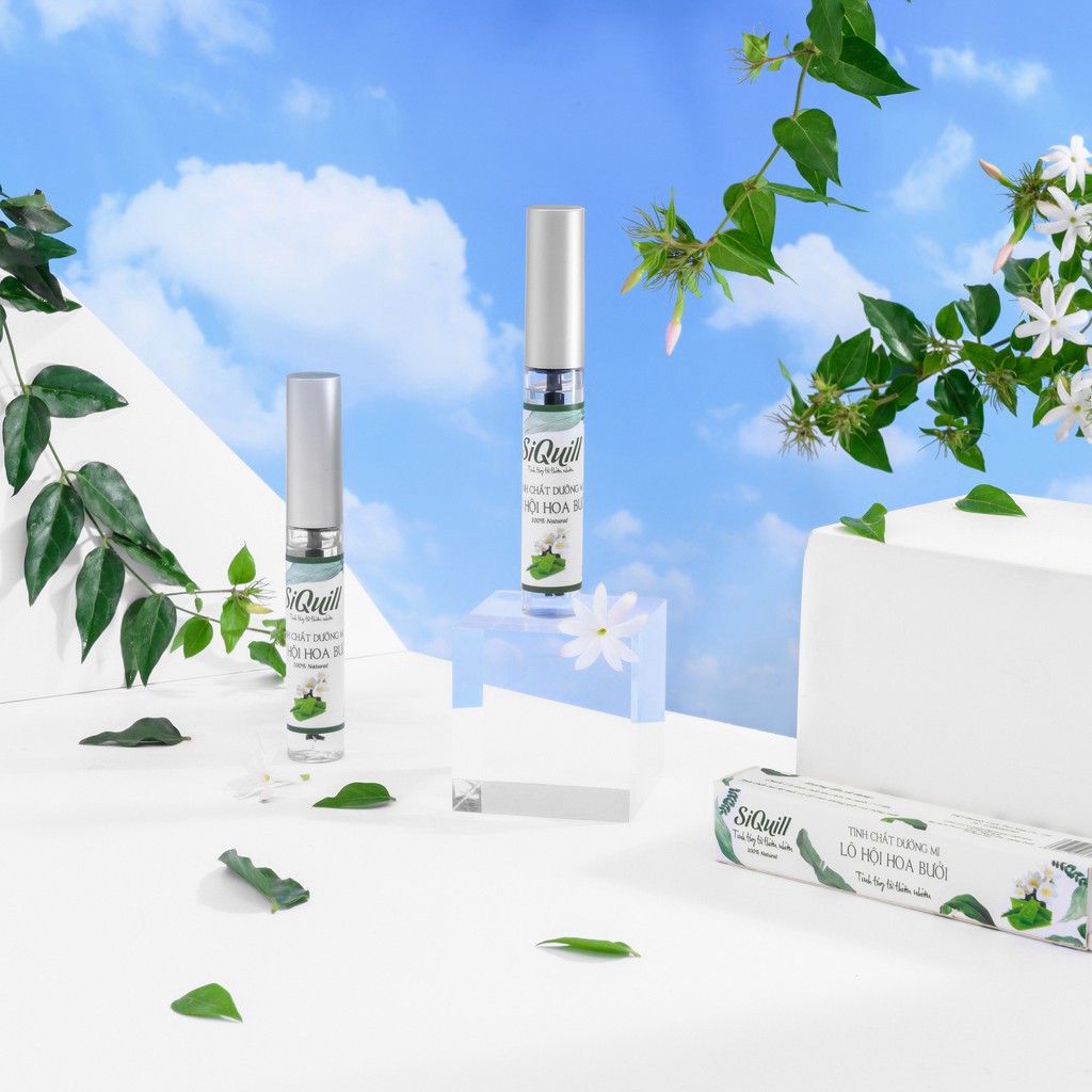 Dưỡng Mi SiQuill kích mọc dài mi, đen mi, triết xuất hữu cơ từ lô hội và hoa bưởi rừng | BigBuy360 - bigbuy360.vn