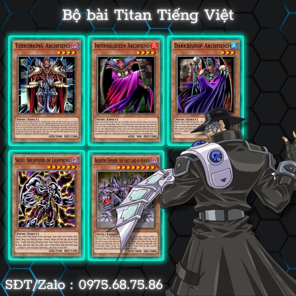Bài Yugioh Tiếng Việt - Bộ bài Titan