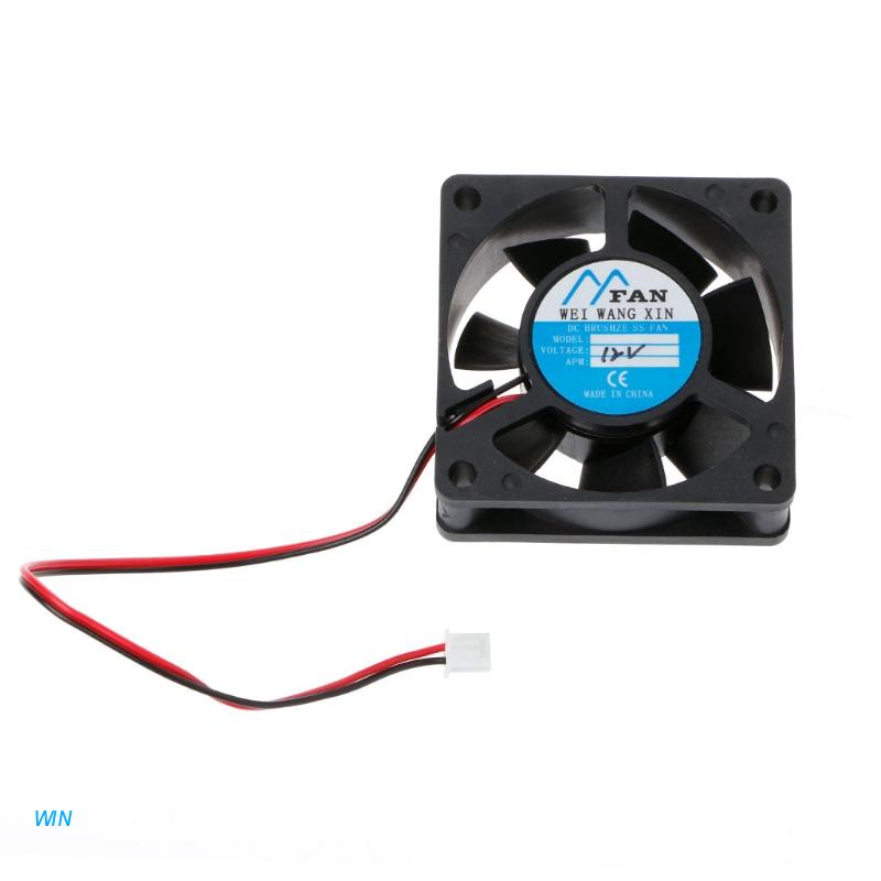 Quạt Tản Nhiệt Làm Mát Cpu 60mm X 60mm X 20mm Dc 12v 2-pin 6020