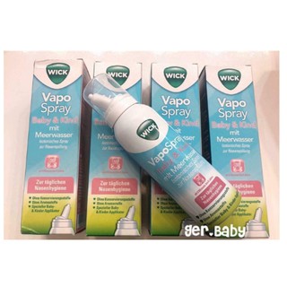 Xịt mũi Vô trùng Wick - HÀNG AIR ĐỨC - UONGTHUOCLAG