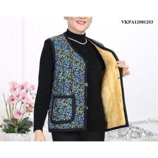 Áo ghi le giữ ấm cho người già