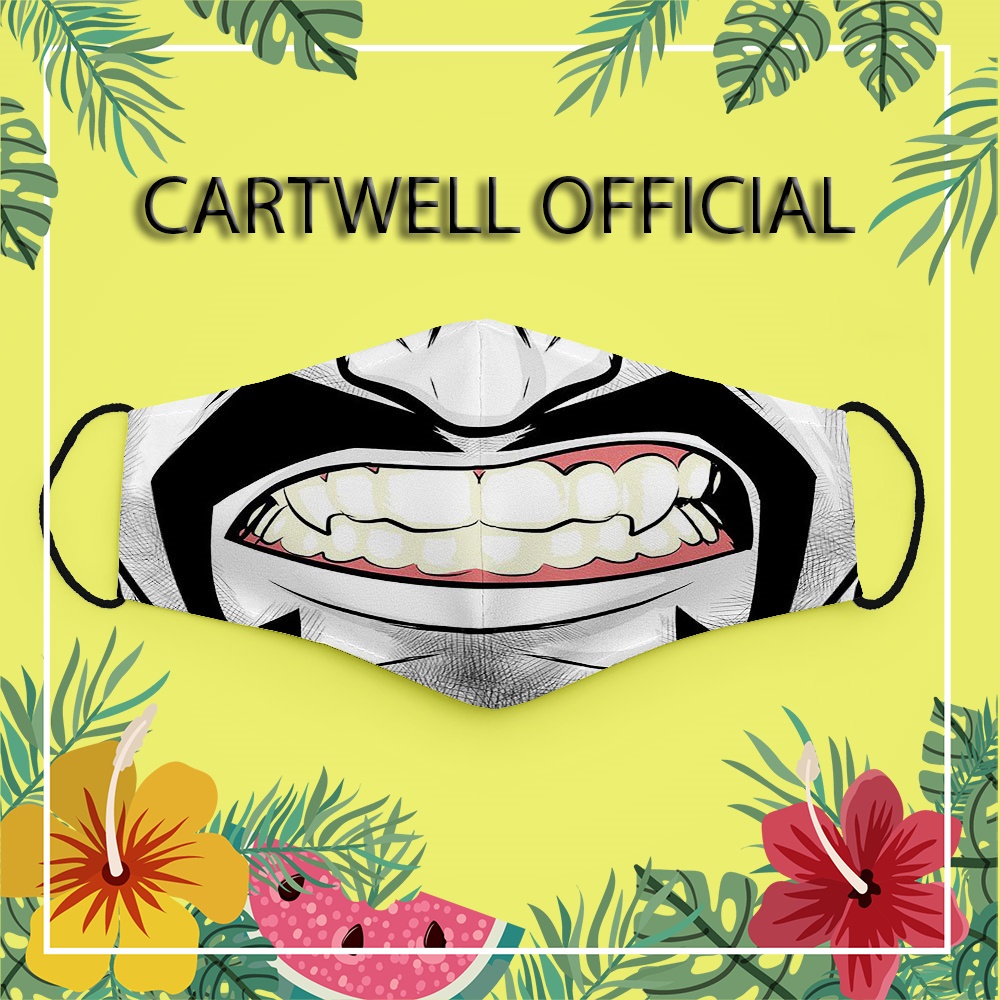Khẩu trang thú cưng đáng yêu cho bé vui nhộn hoạt hình cute Hình Vẽ DRAWN CARTWELL thoáng khí dây đeo mềm dễ thở thời tr