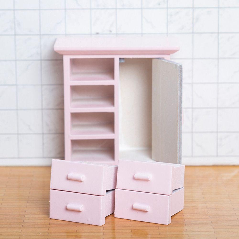 1 Bàn Gỗ Mini Trang Trí Nhà Búp Bê