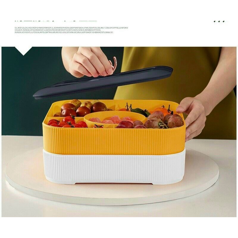 Khay mứt tết bánh kẹo mẫu mới sang trọng