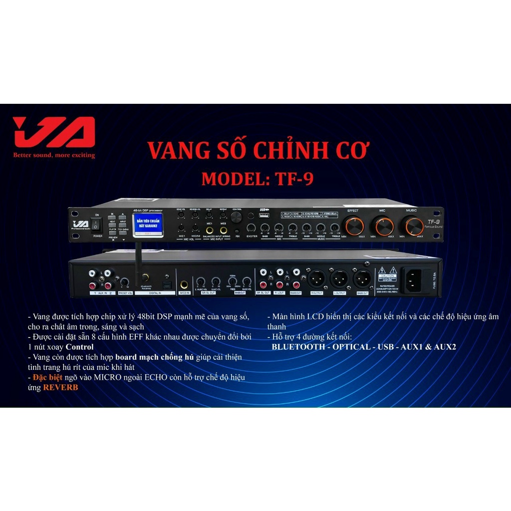 Vang Cơ Lai Số JA TF9. Hàng Chính Hãng.