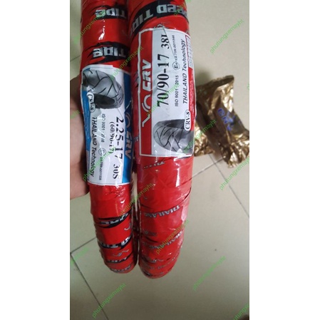 Vỏ ruột CRV hông nhỏ full 1 cặp trước sau kèm ruột như hình size 60/70 sử dụng cho niềng 17in msp 0045