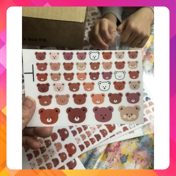Sticker in nhiệt chịu nước dán bình