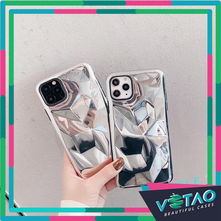 Ốp lưng Iphone giả thép vân 3D