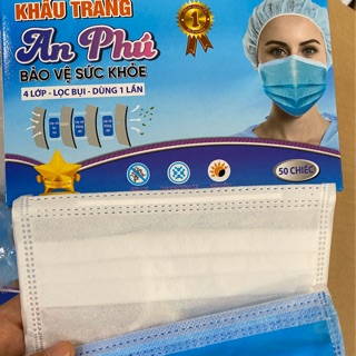 HỘP KHẨU TRANG Y TẾ 4 LỚP