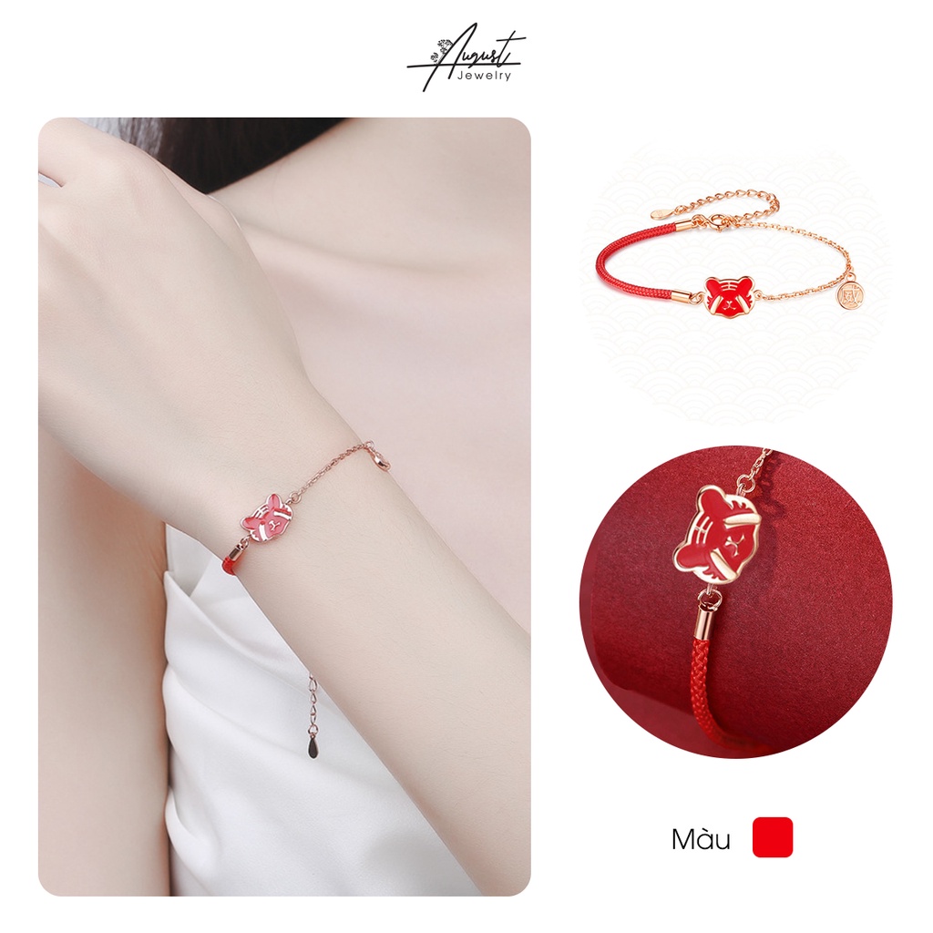 [Augustcloth | AugustJewelry] Vòng tay/ Lắc tay chú Hổ dễ thương 2022