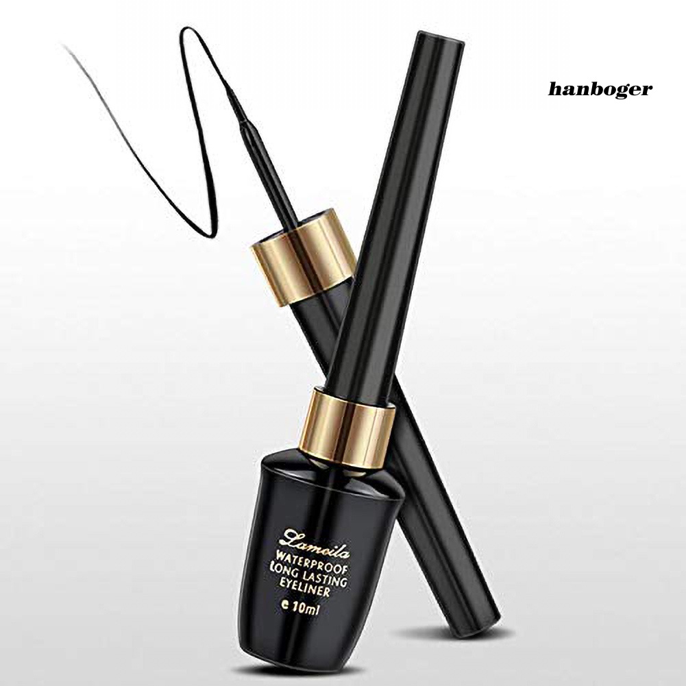 (Hàng Mới Về) Bút Kẻ Mắt Dạng Lỏng Màu Đen Hanboger Nhanh Khô Chống Thấm Nước Lâu Trôi | BigBuy360 - bigbuy360.vn