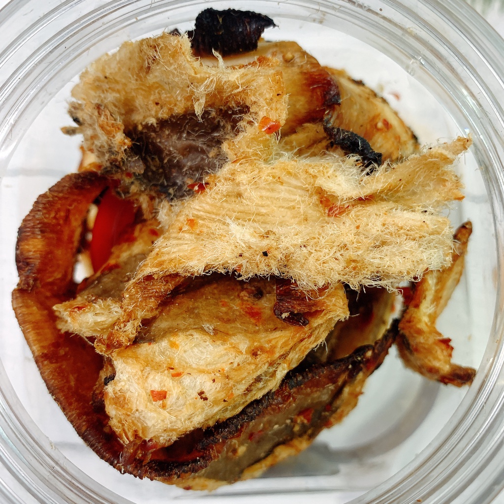 Khô Cá Đuối Mắm Me - hũ 370g - Loại 1 mềm thơm ngon