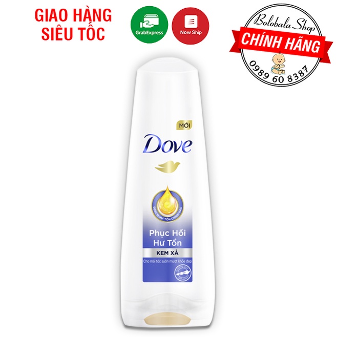 Kem xả Dove phục hồi hư tổn 140g - Hàng tặng