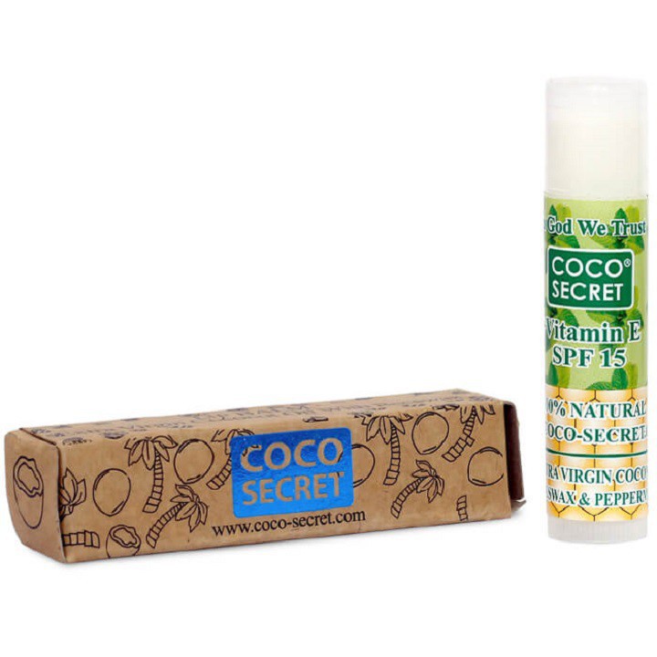 [DƯỠNG MÔI] Son Dưỡng Dầu Dừa Sáp Ong Coco Secret