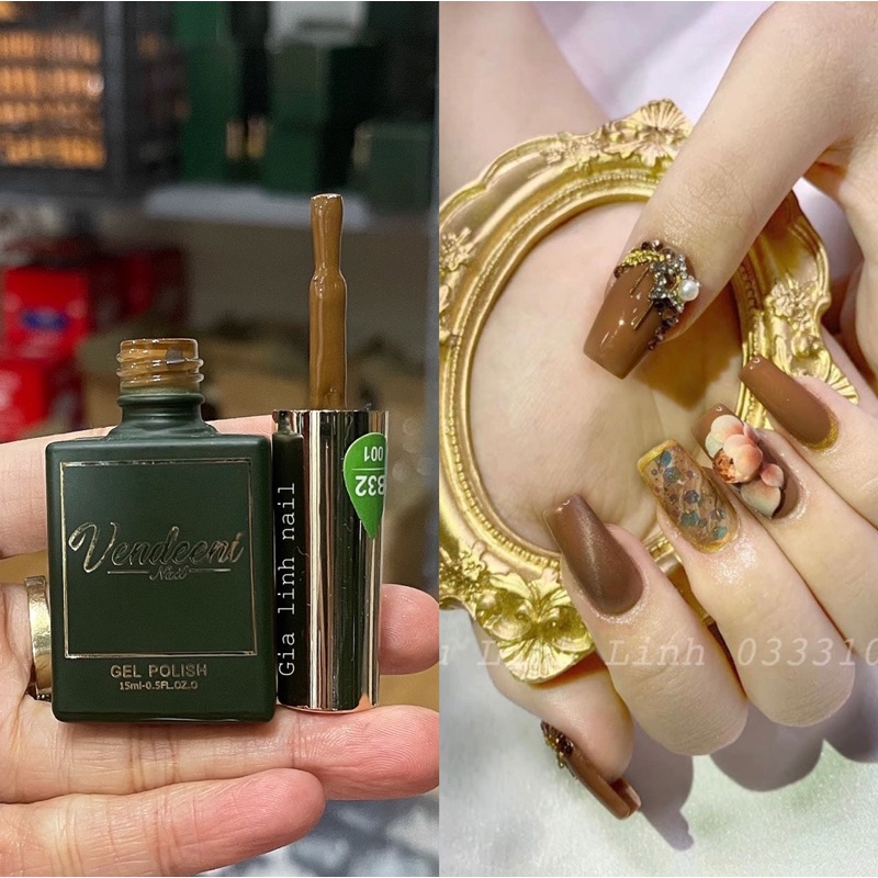 Sơn gel màu độc