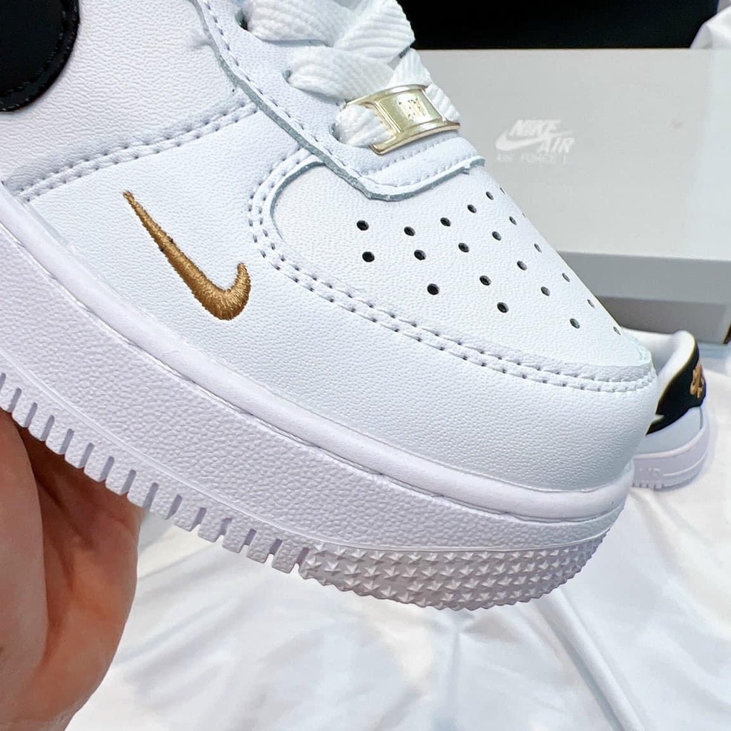 Giày air force 1 tích vàng móc đen đủ size nam nữ hàng 1/1 | BigBuy360 - bigbuy360.vn