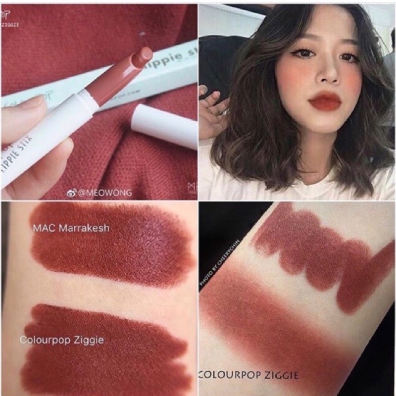 Son lì lippie stix của nhà colorpop kèm bill us