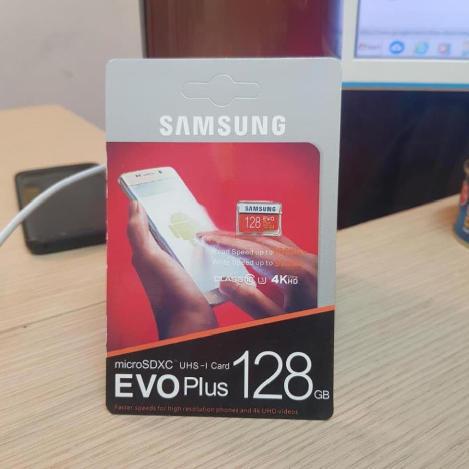 Thẻ nhớ 128gb samsung U3 Class 10–chuyên dụng cho camera, điện thoại, máy ảnh | BigBuy360 - bigbuy360.vn