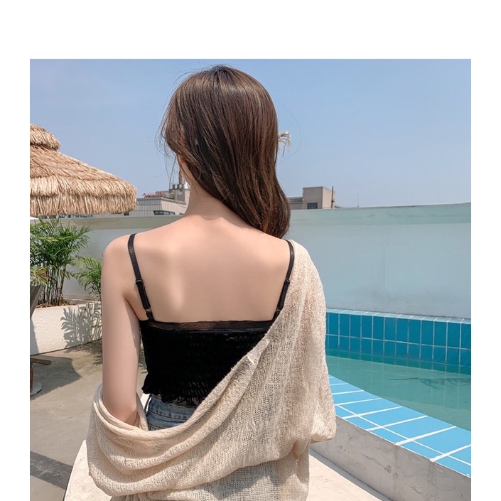 Áo bra có lót ngực dáng ngắn sexy