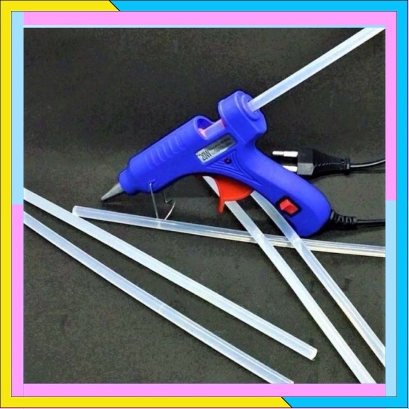 Máy bắn keo nến 20w - Tặng 5 cây keo - Súng bắn keo
