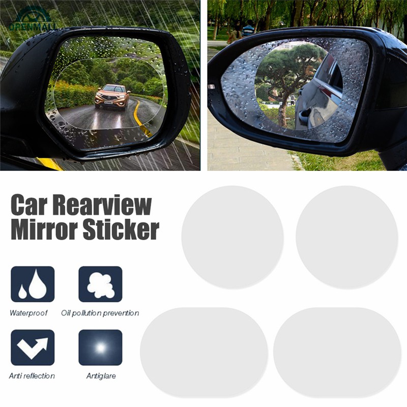 Set 2 Miếng Dán Kính Chiếu Hậu Cho Xe Ô Tô