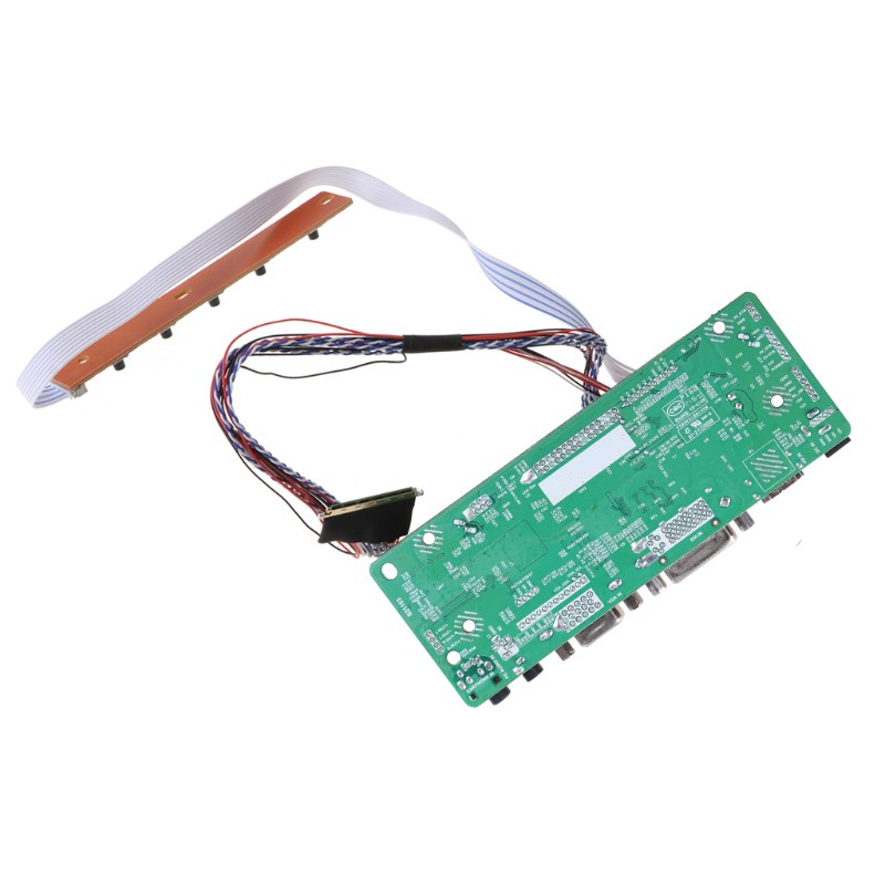 YOGA Controller Board LCD HDMI DVI VGA Audio PC Module Driver DIY Kit 15.6" Display B156XW02 1366X768 1ch 6/8-bit 40 Pin Panel