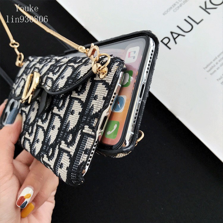 Ốp Điện Thoại Vải Thêu Họa Tiết Dior Sang Trọng Cho Iphone 12pro Mini 12promax 11pro | BigBuy360 - bigbuy360.vn