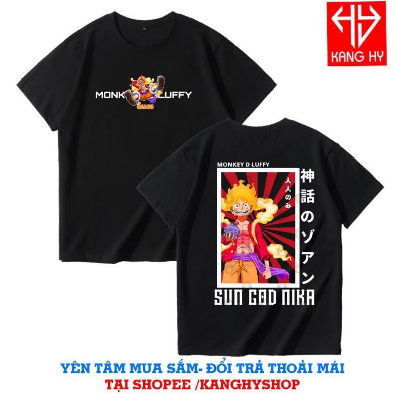 Áo thun One Piece Luffy JOY BOY Gear 5  Nika Thức Tỉnh Trái Ác Quỷ Zoan Thần