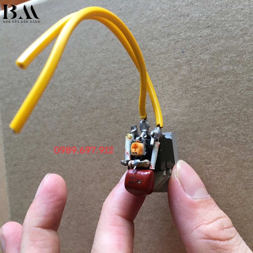 Mạch cản điện 3IC 3000W BTA tốt - Đổi nguồn 220v sang 110v gắn máy khoan nội địa Nhật, máy mài, máy cắt, máy sấy