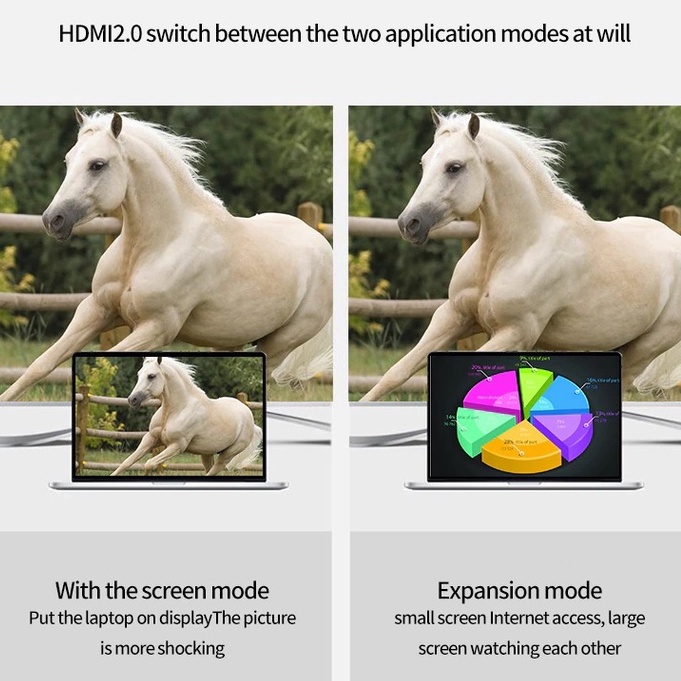 Cáp USB Type-C Ra 5 Cổng HDMI 4K, USB 2.0 Và RJ45