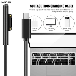 Dây Cáp Sạc USB Type-C PD Dành Cho Microsoft Surface Pro 7 6 5 4 3