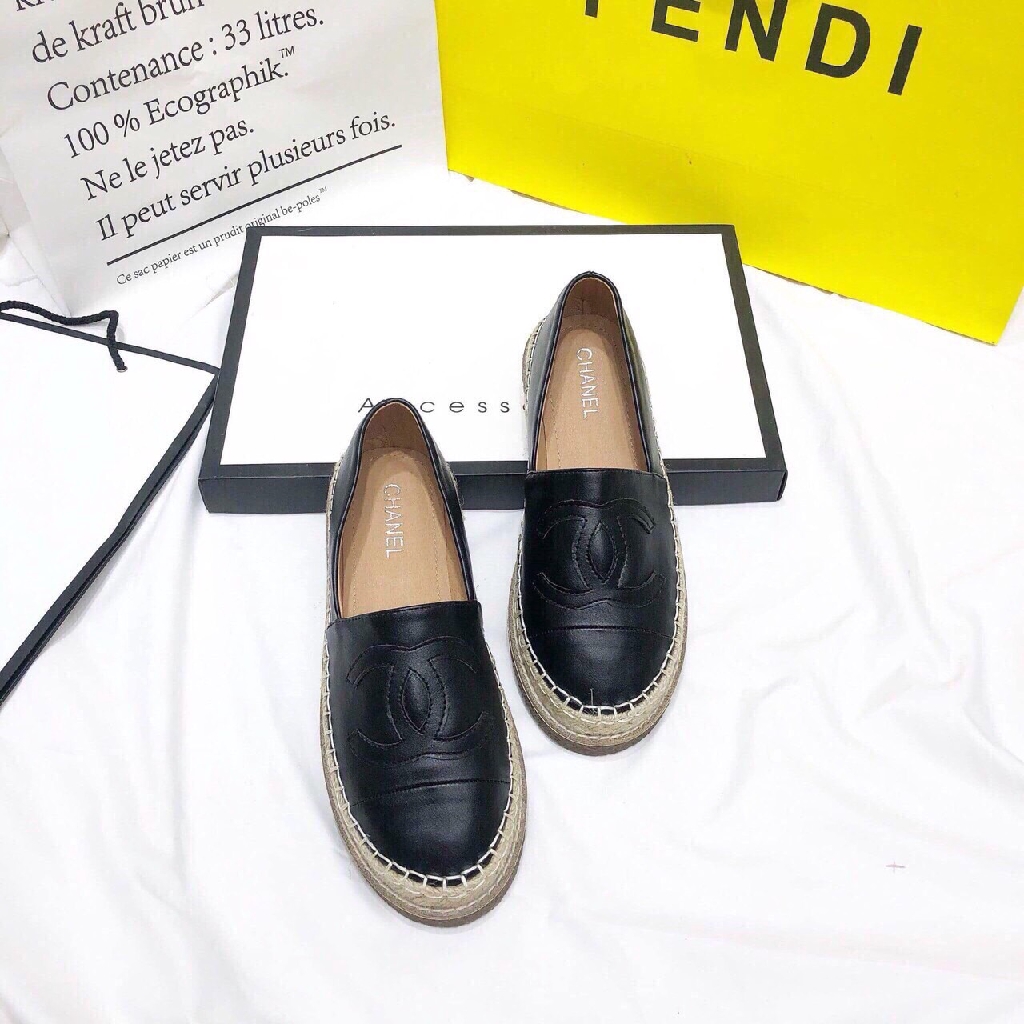 GIÀY SLIP ON NỮ CHẤT DA CHỮ X CN ĐẾ CÓI | BigBuy360 - bigbuy360.vn