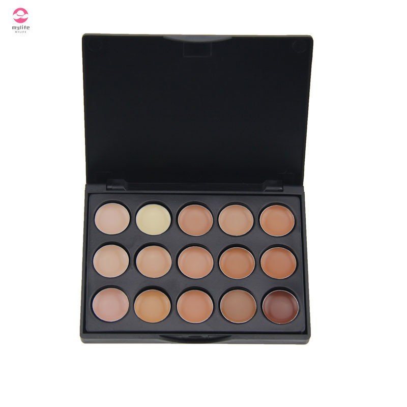 (Hàng Mới Về) Bảng Kem Che Khuyết Điểm 15 Màu Chuyên Nghiệp | BigBuy360 - bigbuy360.vn
