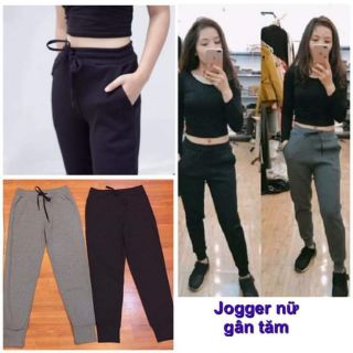 QUẦN JOGGER NỮ GÂN TĂM