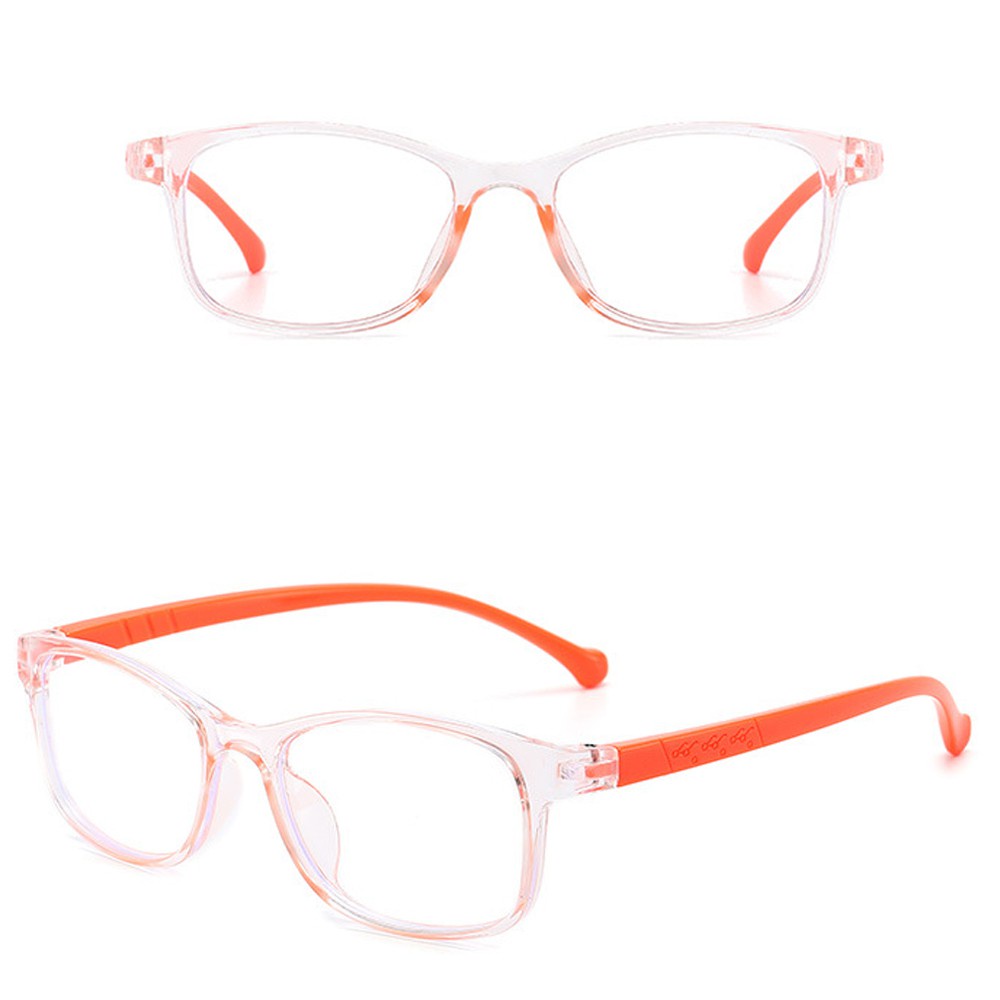 ROSE Fashion Kids Glasses Online Classes Ultra Light Frame Comfortable Eyeglasses Portable Computer Children Boys Girls Eye Protection Anti-blue Light