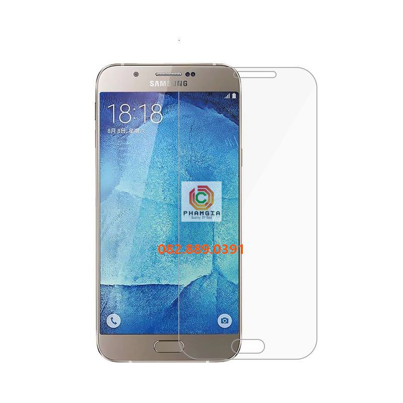 Dán cường lực Samsung A8 2015/ A8 2018/ A8 PLUS nano siêu dẻo siêu bền