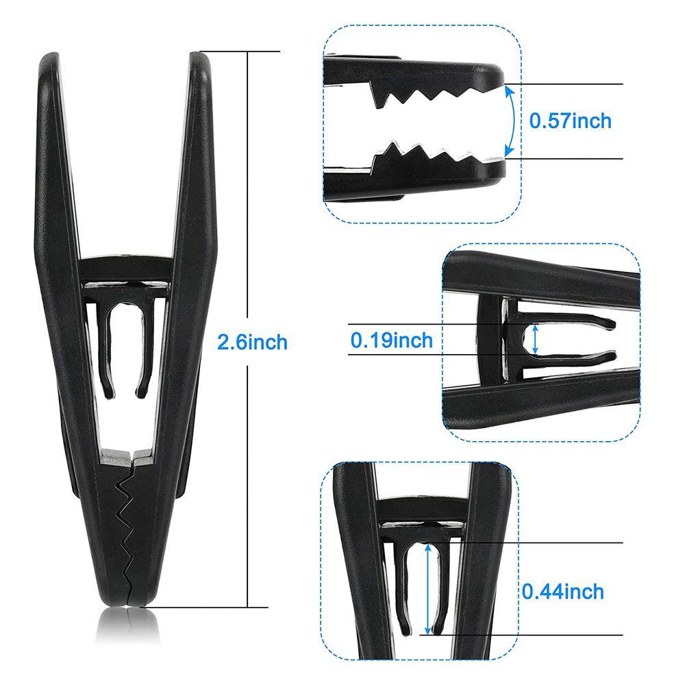 KUNHEV Móc Kẹp Treo Quần Áo / Mũ Mạnh Mẽ Tiện Dụng