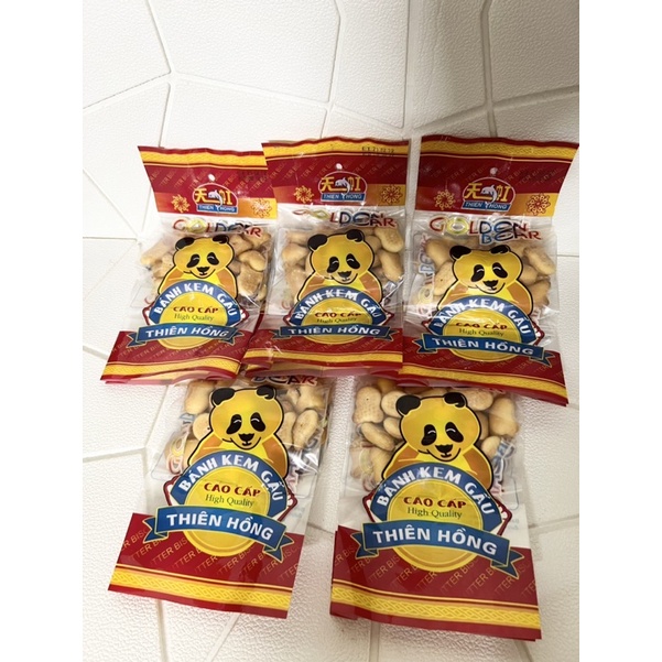 Bánh Kem Gấu Thiên Hồng Gói 70g/100g