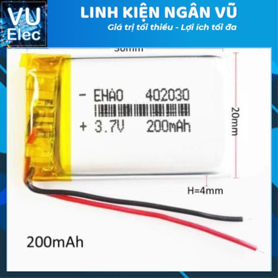 Pin Li-Po Lithium 3.7V Dung Lương Từ 40-4800mAh