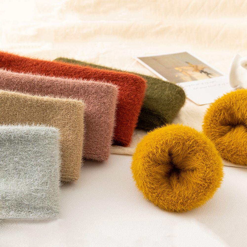 Vớ Nhung Dày Ấm Áp Không Đường May Thời Trang Mùa Đông