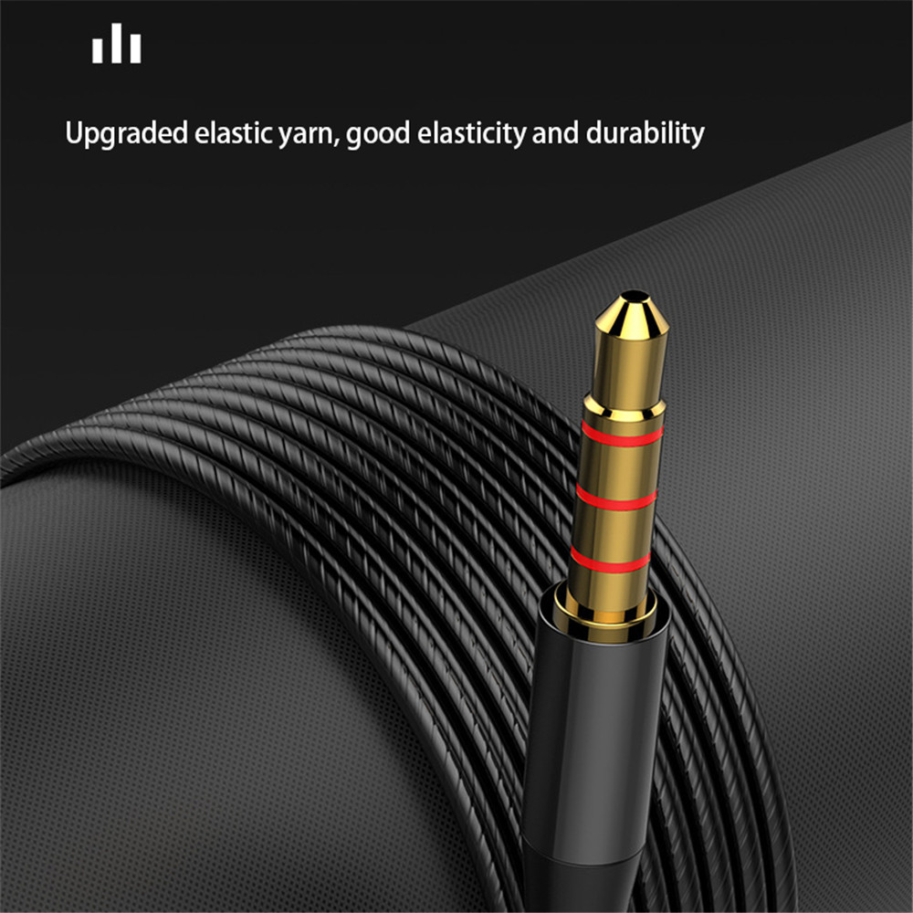 Tai Nghe Nhét Tai Jack 3.5mm Âm Thanh Siêu Trầm Có Micro Dùng Cho Android