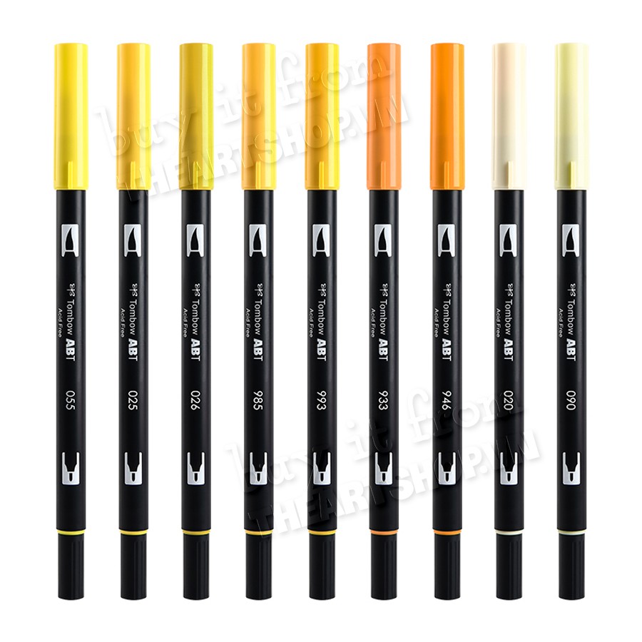 Bút cọ TOMBOW ABT dual brush pens - tone màu thiên nhiên ấm áp THEARTSHOP