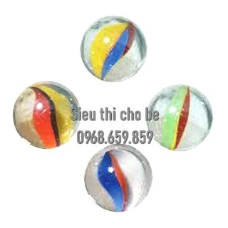 10 viên Bi ve ( bé trên 3 tuổi) - Bi 16mm combo