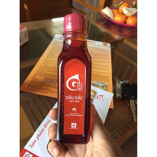 DẦU GẤC G8 CHO BÉ ĂN DẶM 185ml